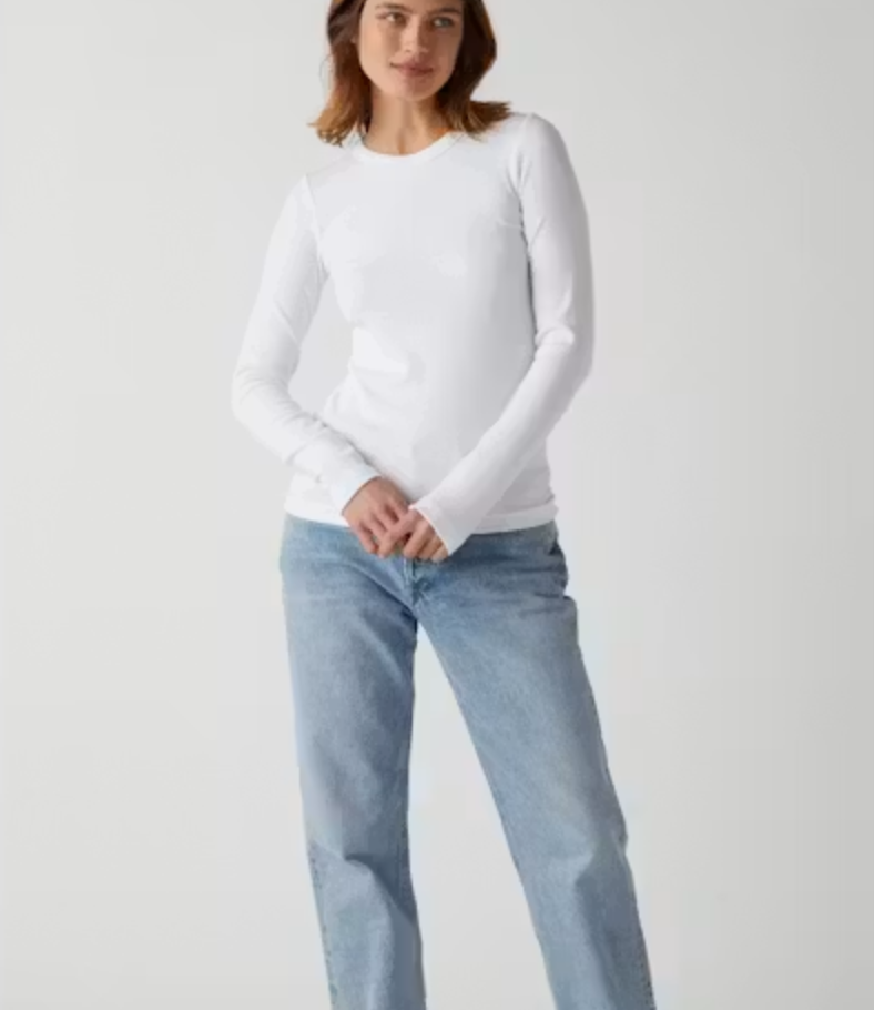 Velvet by Graham & Spencer Camino Long Sleeve Tee