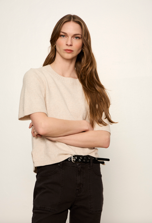Sanctuary Perfect Sweater Tee - Bone