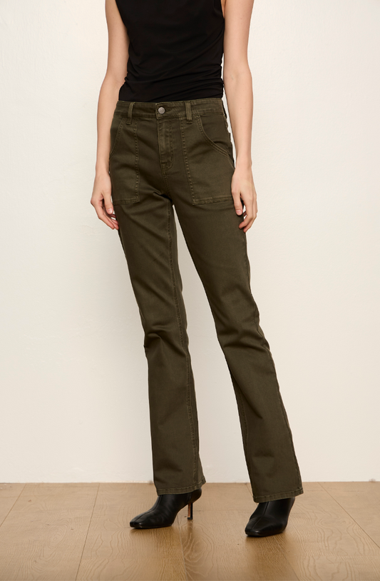Sanctuary Insider Bootcut Pants in Kalamata