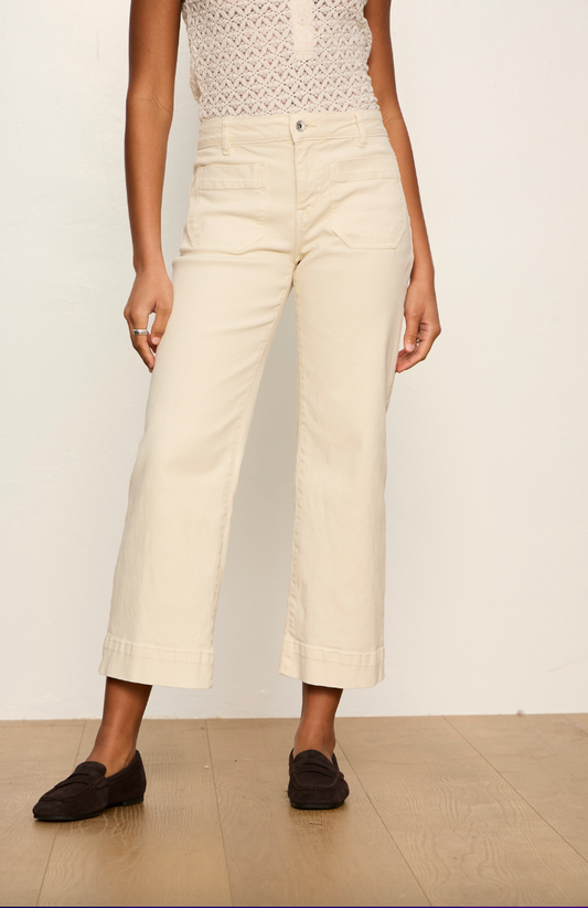 Sanctuary Marine Pant in French Vanilla
