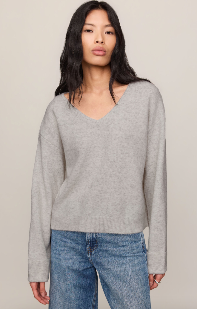 Cerro Sweater in Feather Grey