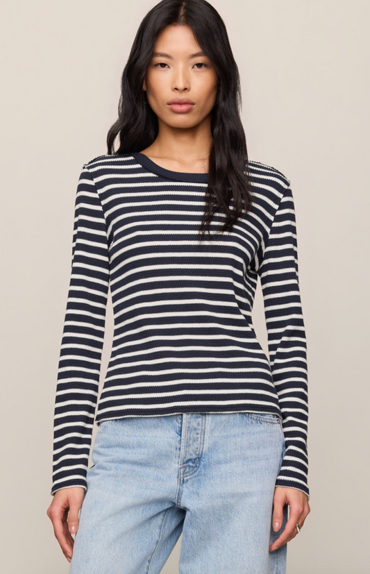 Arlet Striped Thermal in Eclipse
