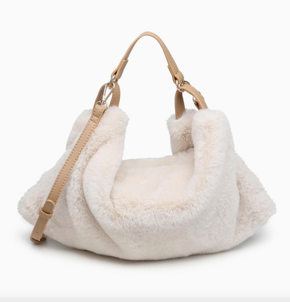 Nash Faux Fur Tote - 2 color options
