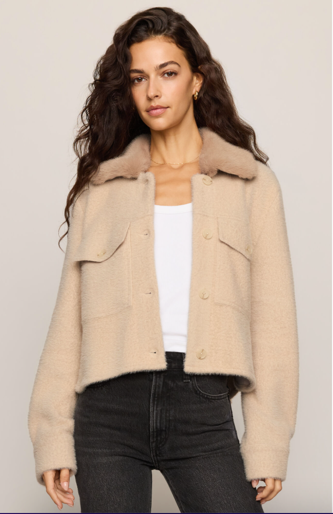 Z Supply Peyton Jacket - Ecru