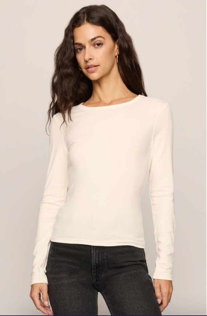 Second Skin Long Sleeve Crew Neck Tee