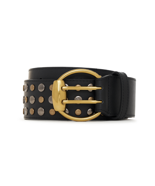 Sanctuary Studded Noir Belt