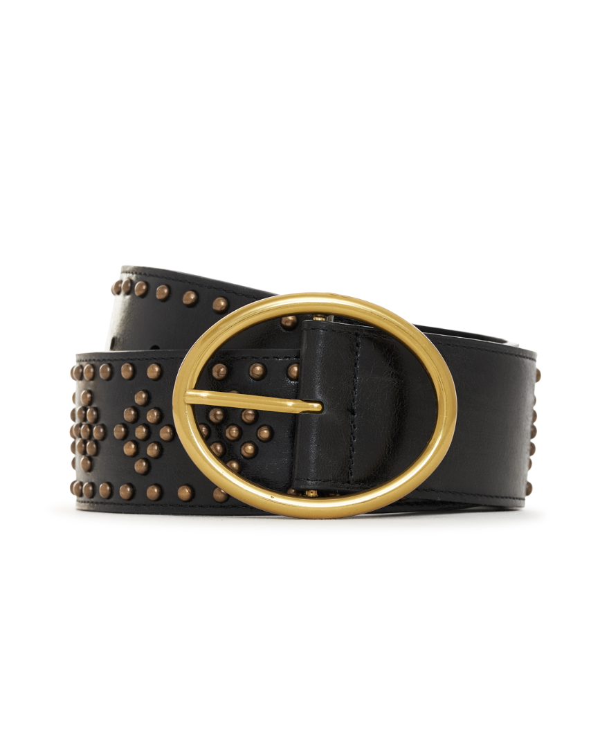 Sanctuary Super Wide Studded Belt