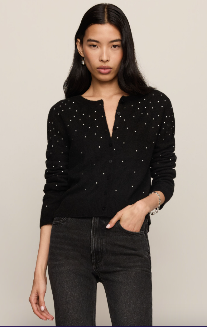 Z Supply Medina Studded Cardigan Sweater