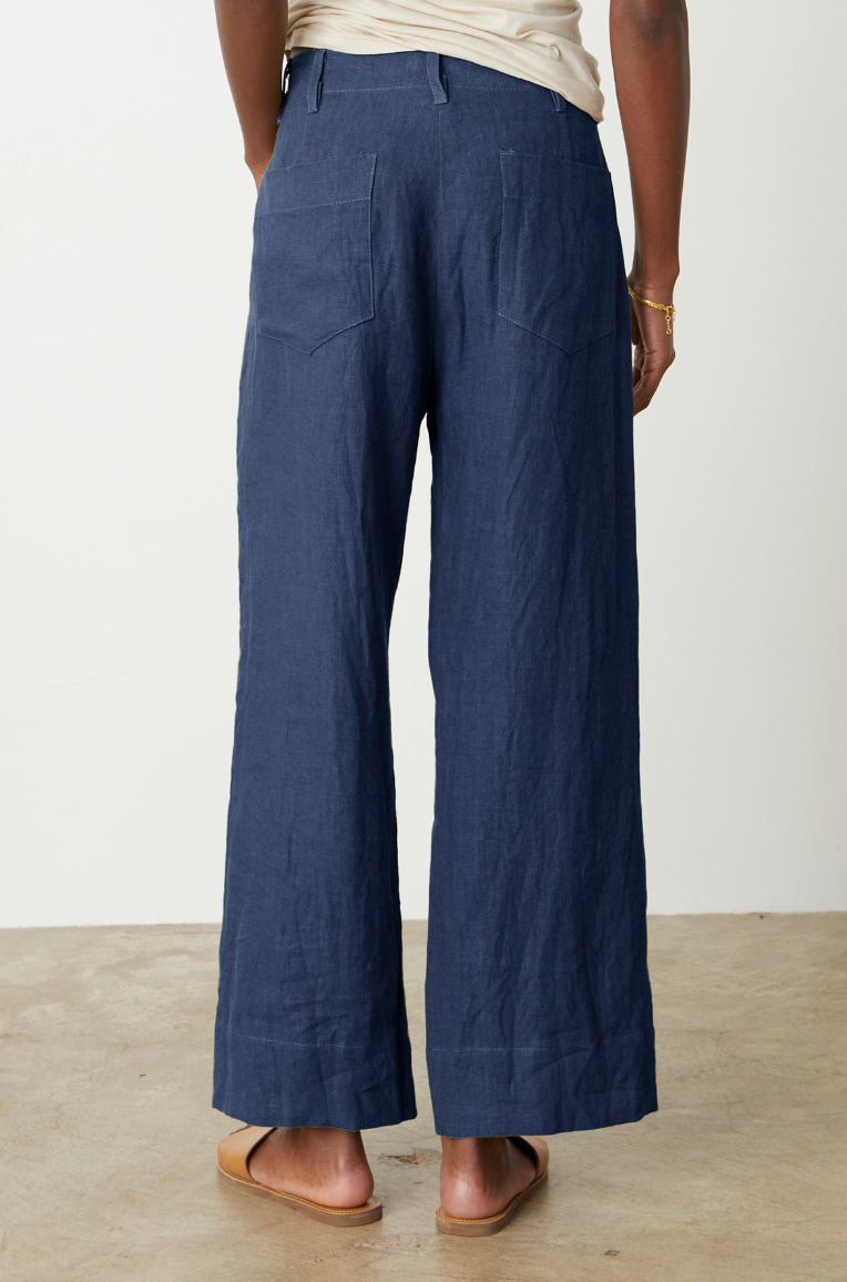 Velvet by Graham & Spencer Dru Linen Pant (2 Colors)