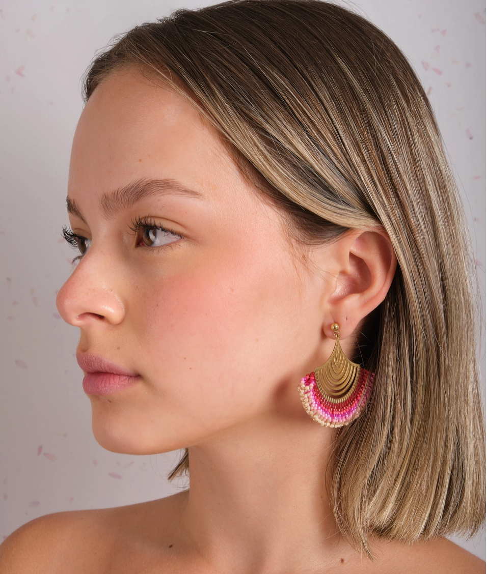 Flamenco Fan Earrings