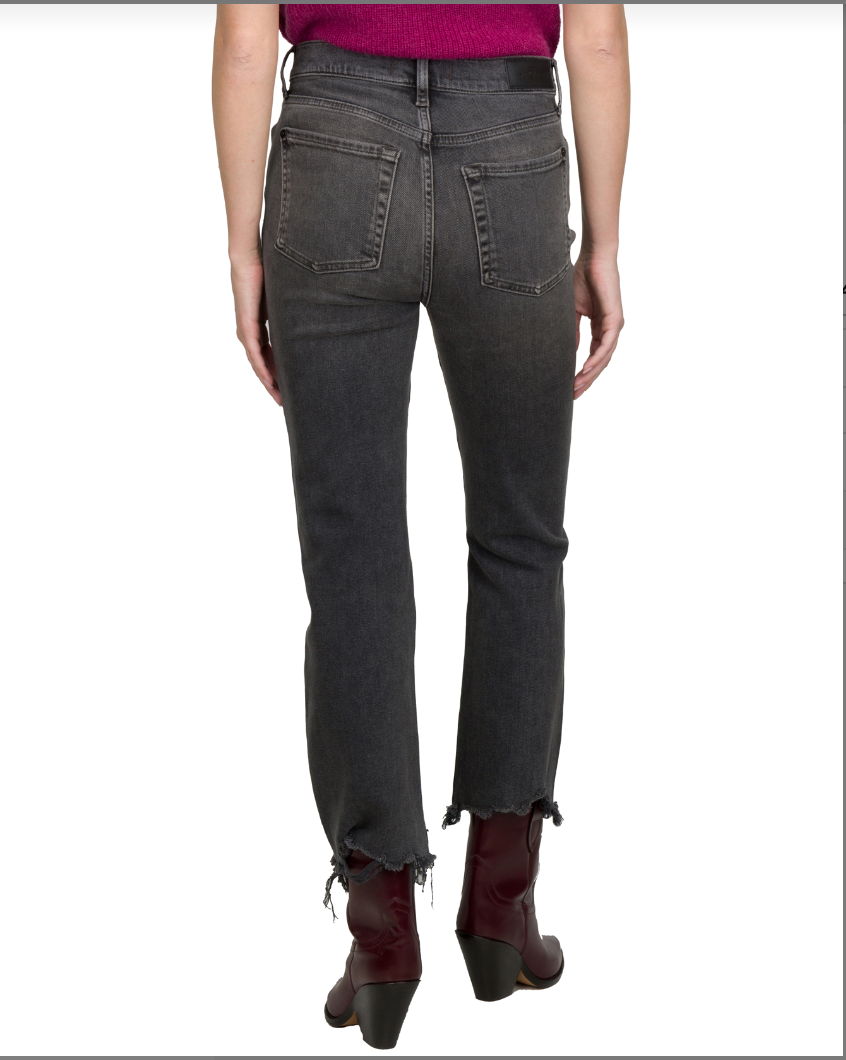 7 For All Mankind High Waist Slim Kick