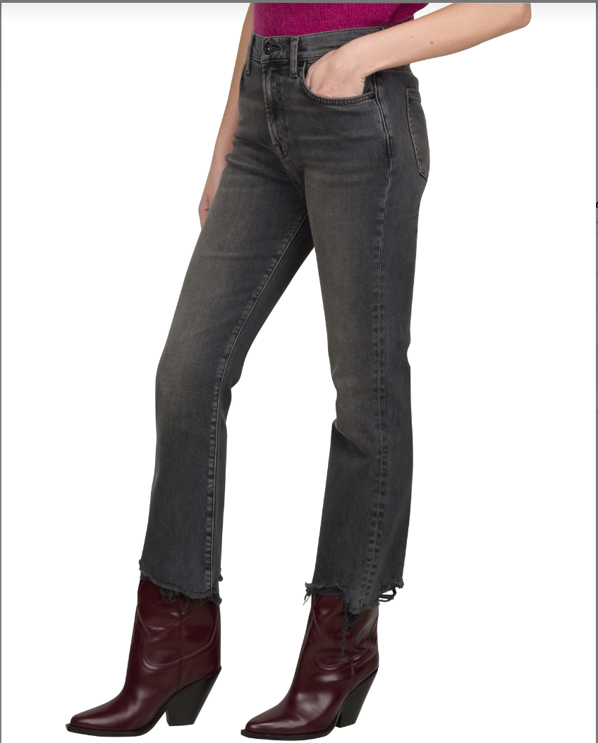 7 For All Mankind High Waist Slim Kick