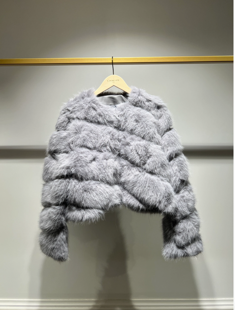 Chokolate Paris Faux Fur Jacket (2 colors)