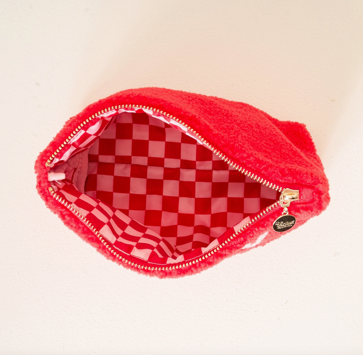 Plush Pouch  Holly Jolly