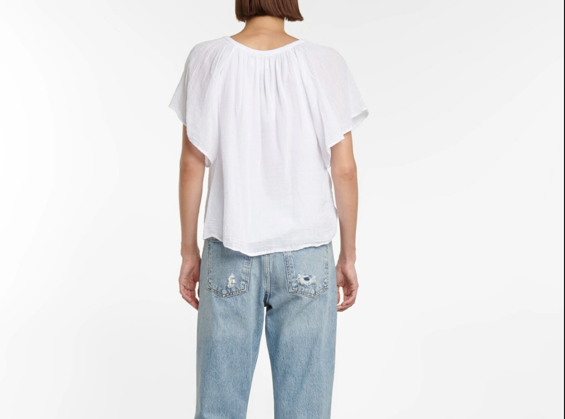 Velvet by Graham & Spencer Ashlyn Top in White