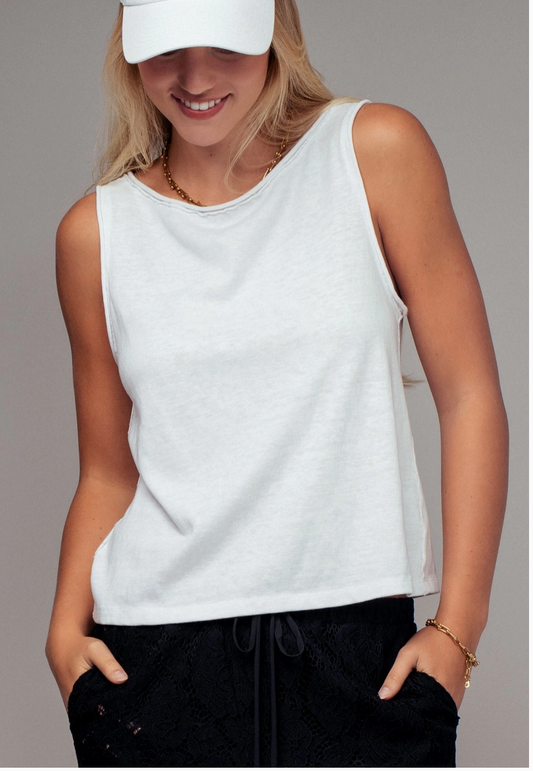 Coastal Cool Sleeveless Top (4 Colors)