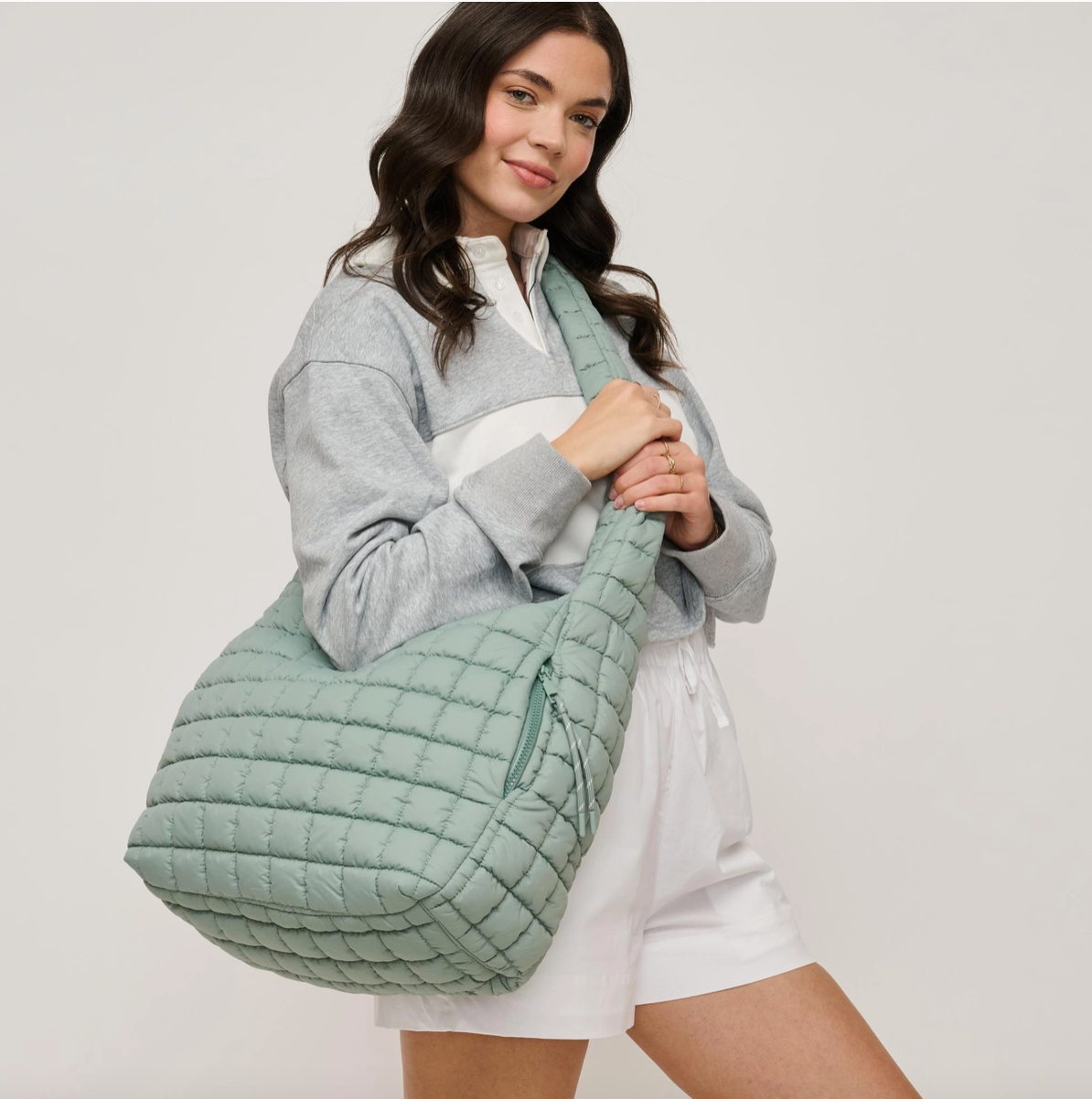 Leda Quilted Hobo (3 Colors)