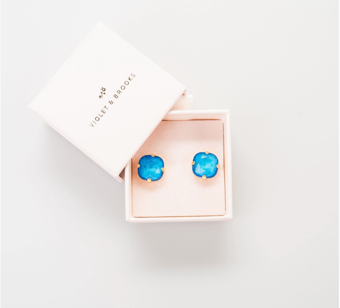 Jane Boxed Crystal Stud Earring