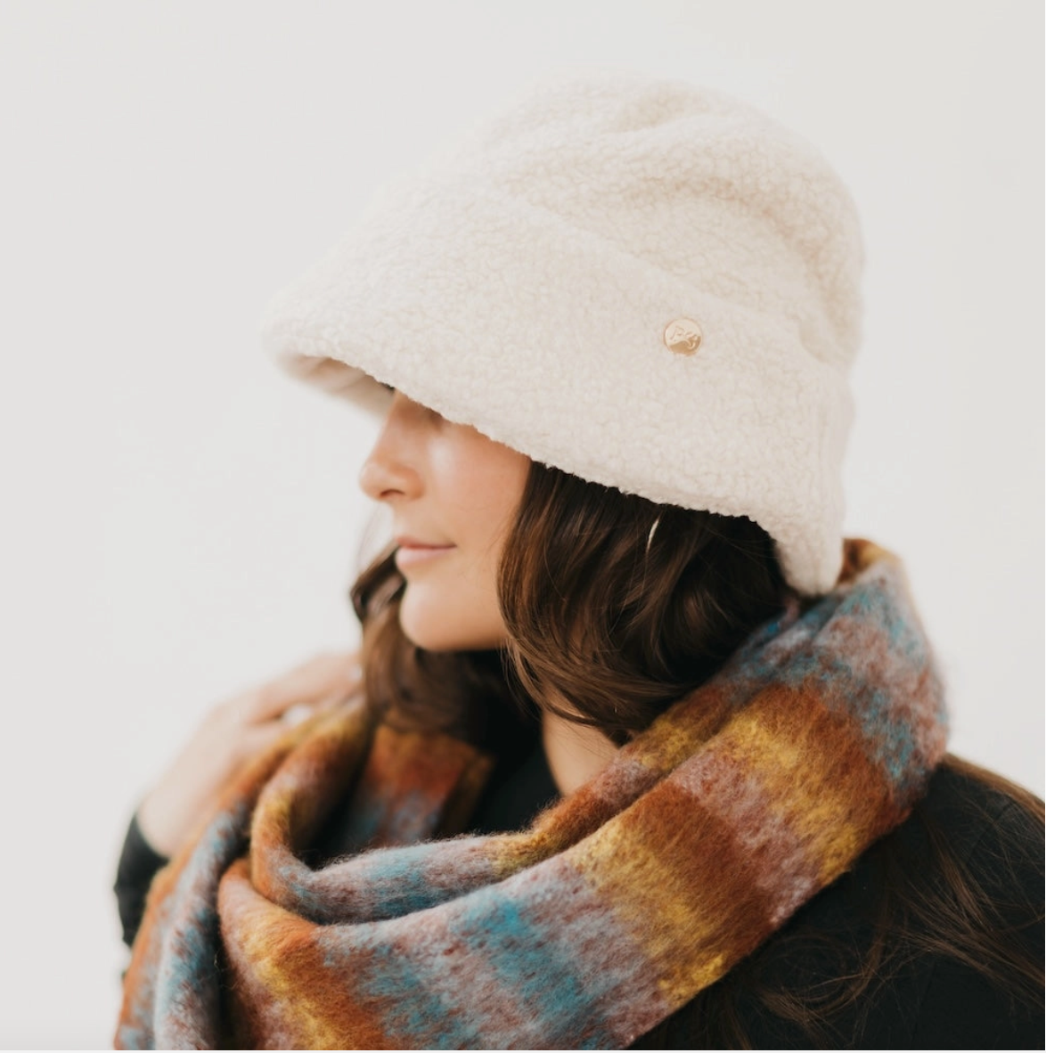 Sage Sherpa Bucket Hat