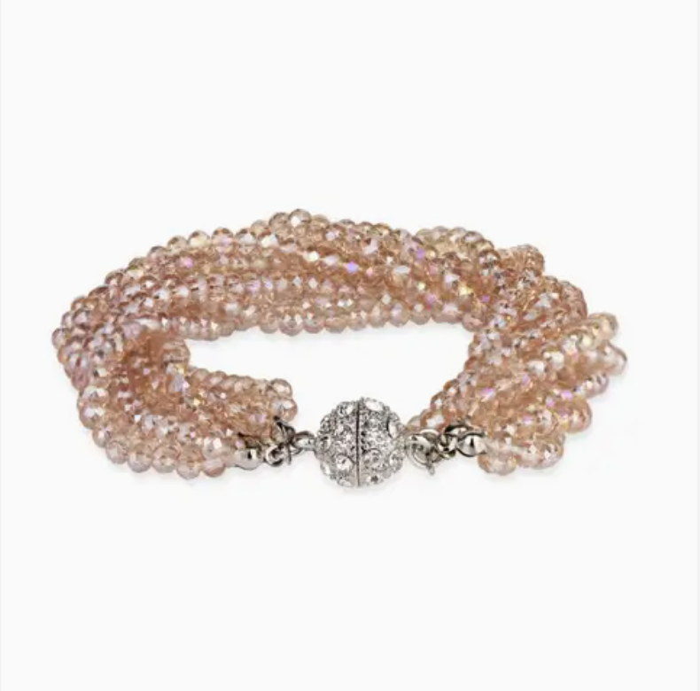 Simply Crystal Multi Strand Bracelet 3 colors
