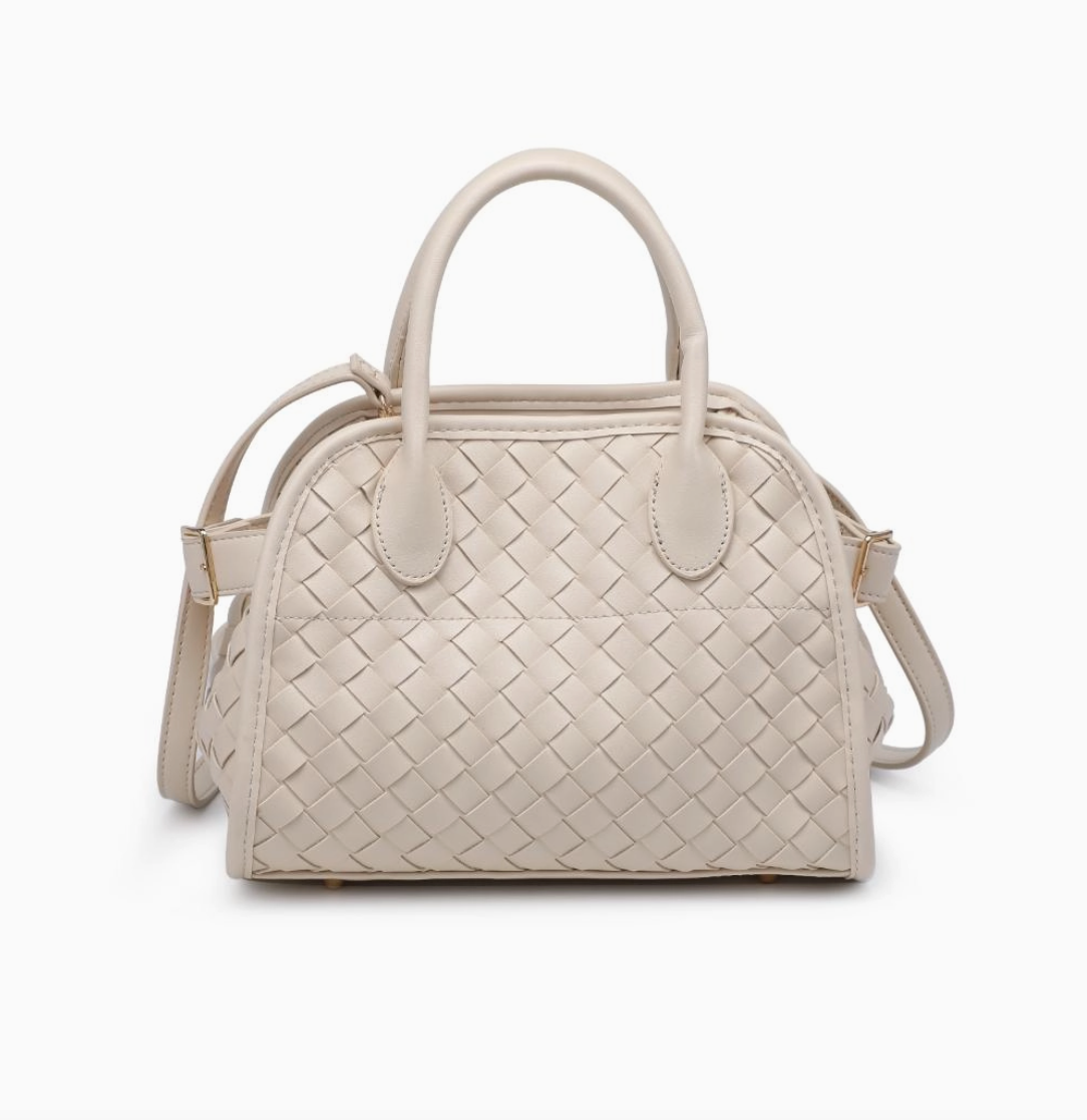 Kristie Woven Tote/Crossbody in 3 Colors