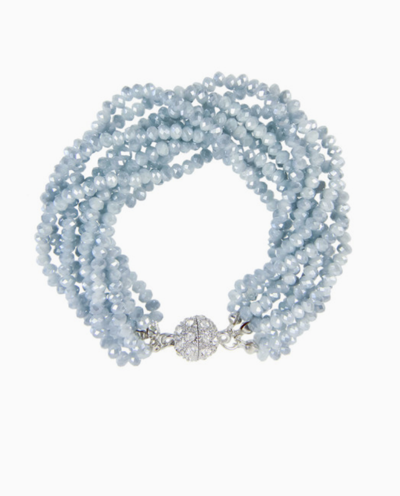 Simply Crystal Multi Strand Bracelet 3 colors