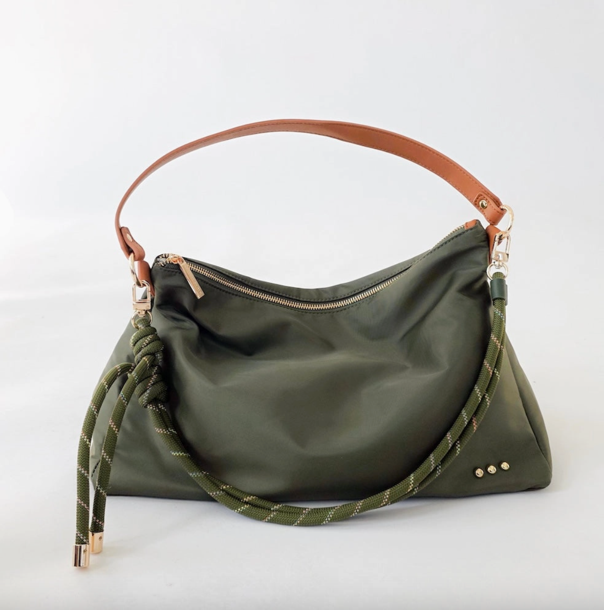 Nikki Nylon Slouchy Hobo Bag (3 colors)
