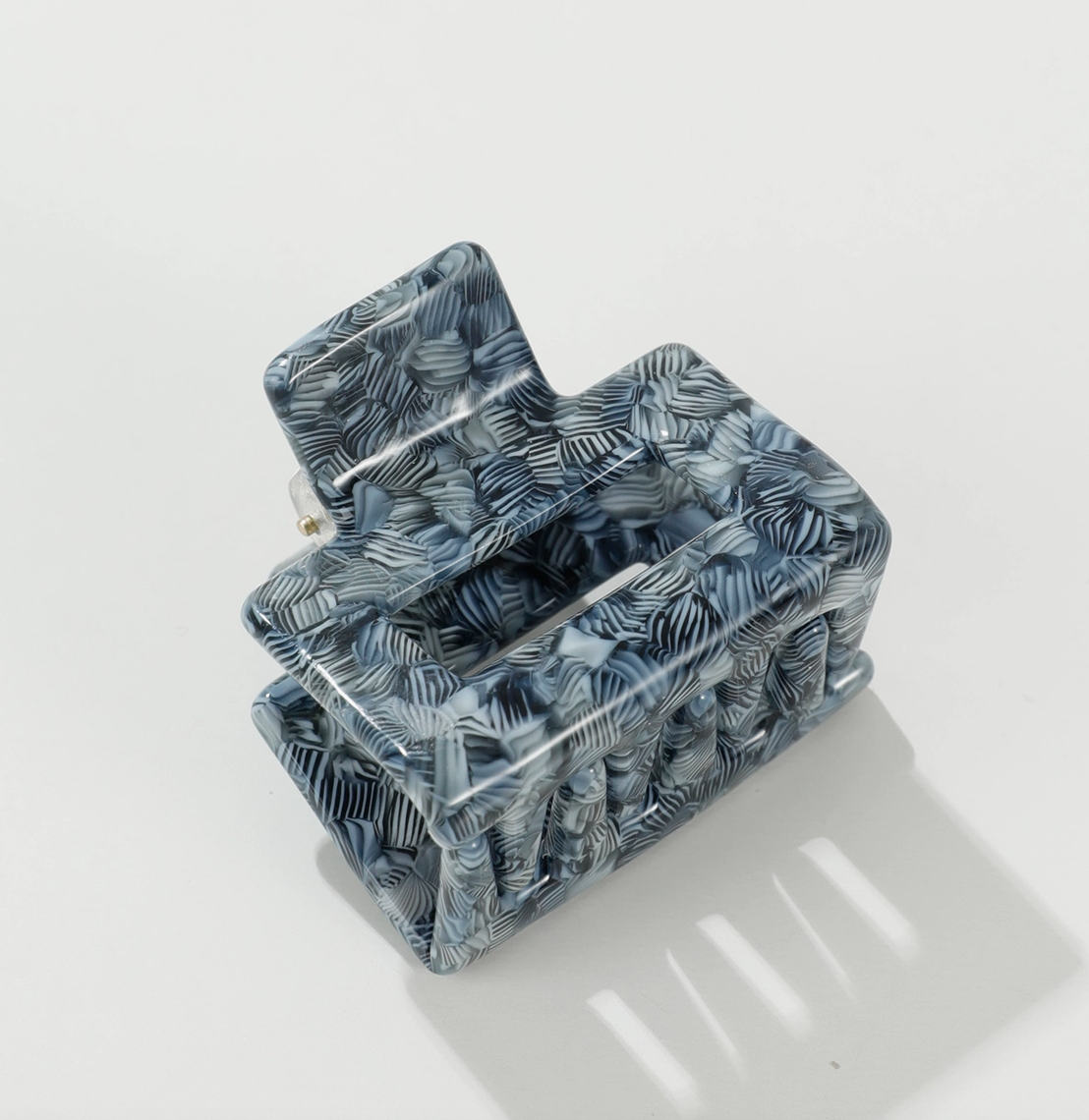 Simone Mini Square Clip in Blue or White