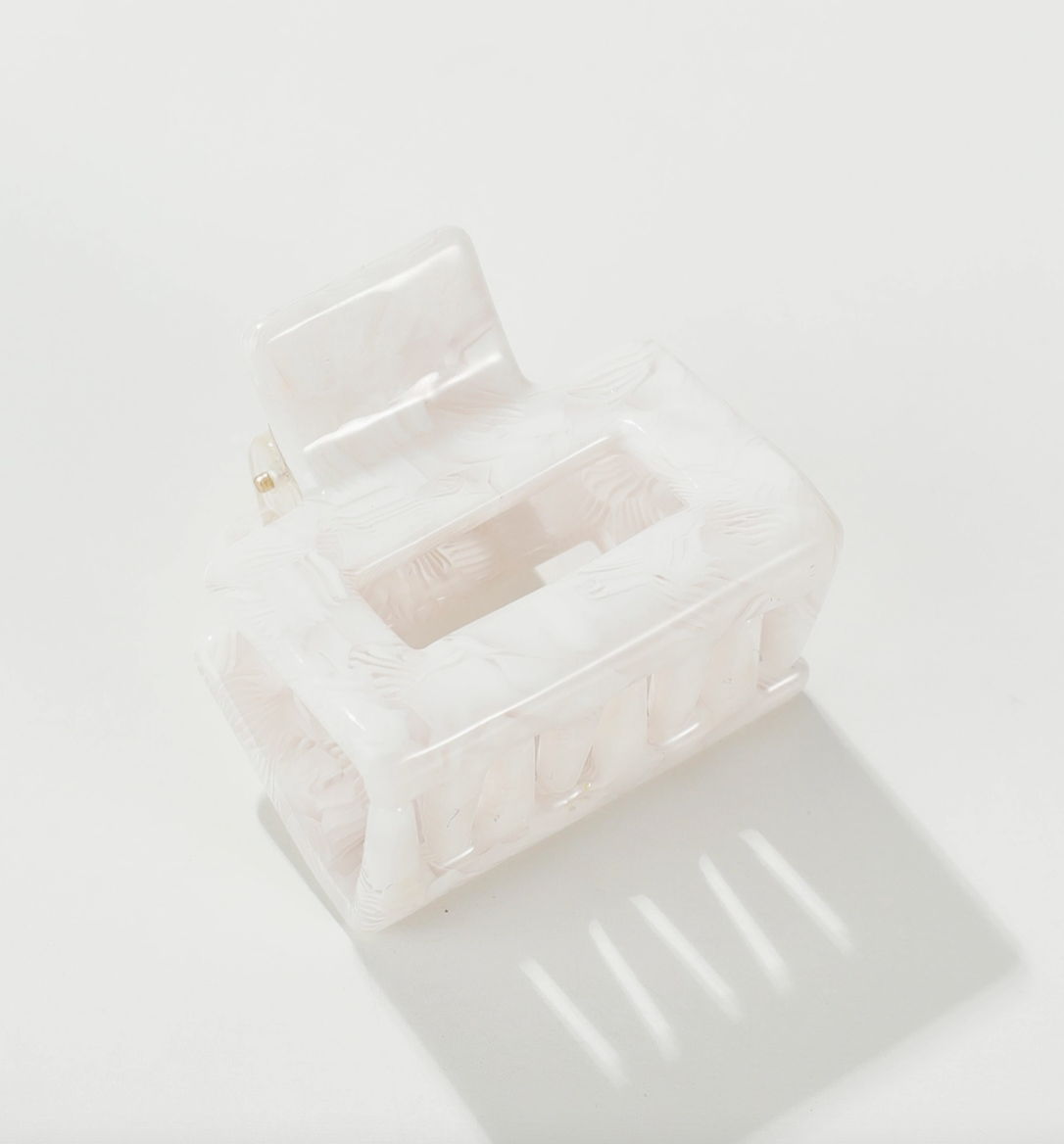 Simone Mini Square Clip in Blue or White