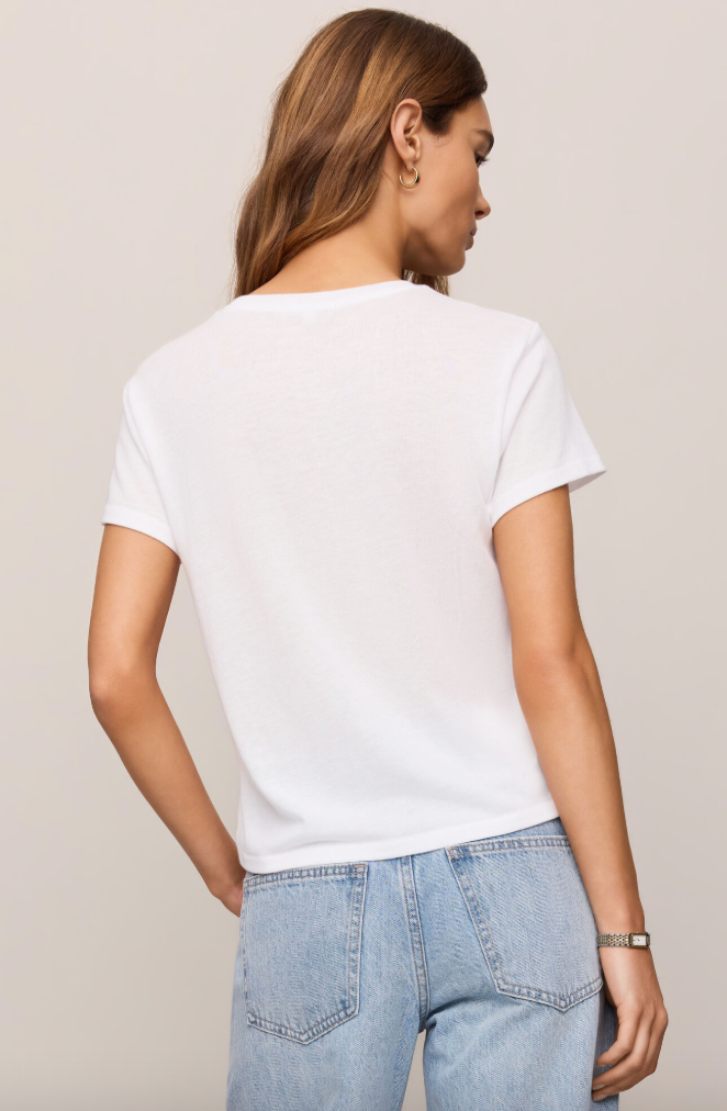 Z Supply Tourist Tee in white