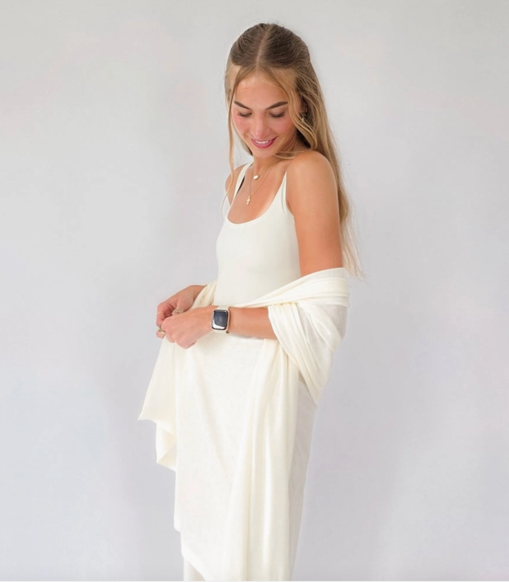 Catalina Cashmere Blend Travel Wrap