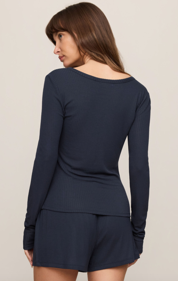 Just Right Rib Long Sleeve Top