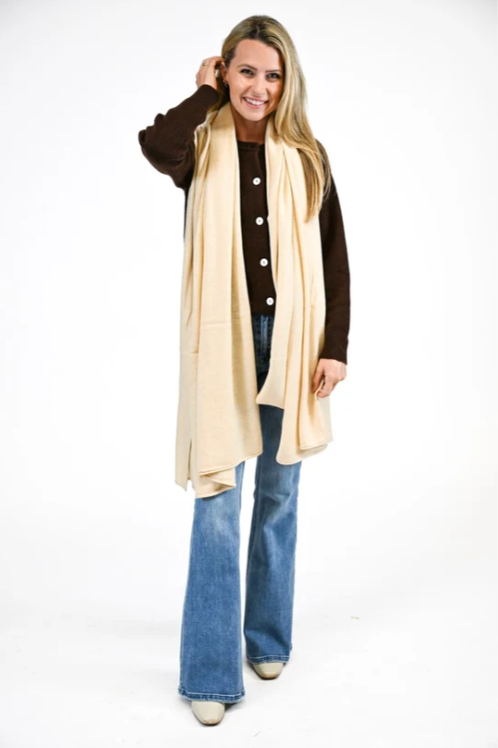 Cashmere Travel Wrap in 5 Colors