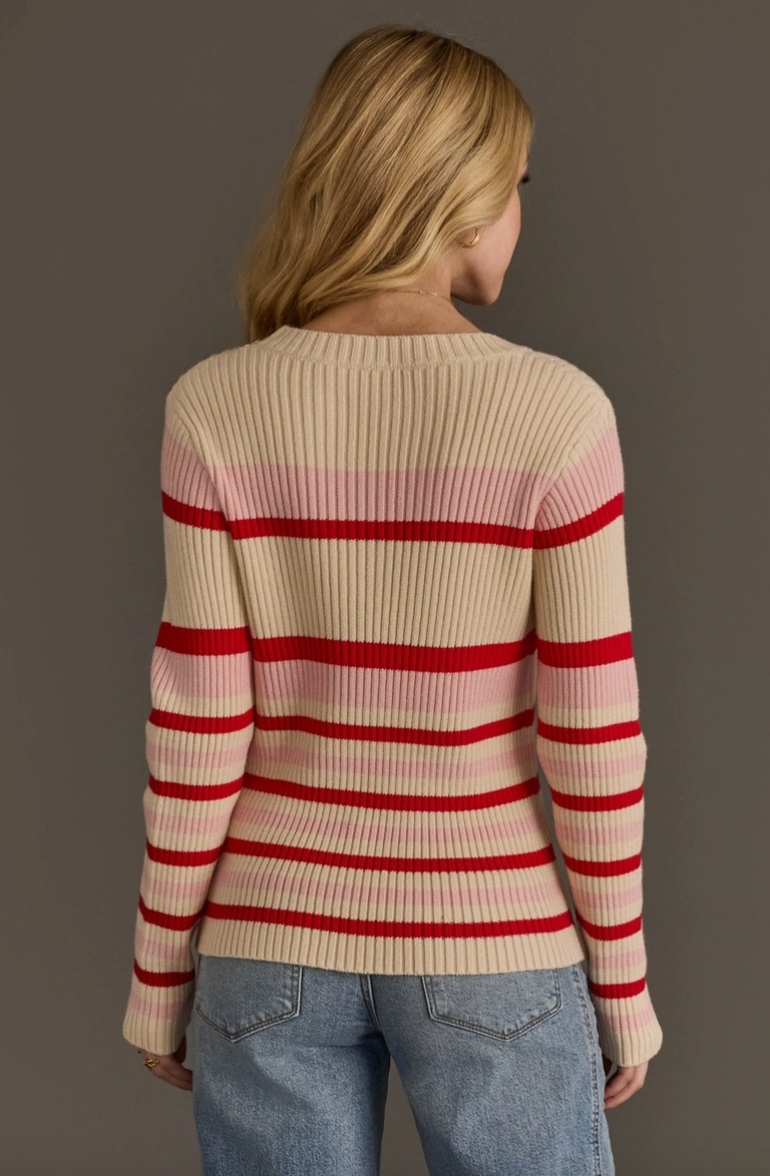 Ribbed Apres Ski Sweater