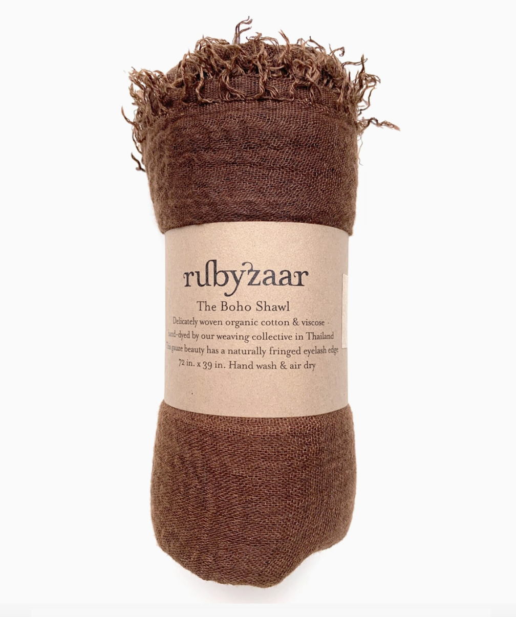 Rubyzaar Boho Shawl (10 colors)