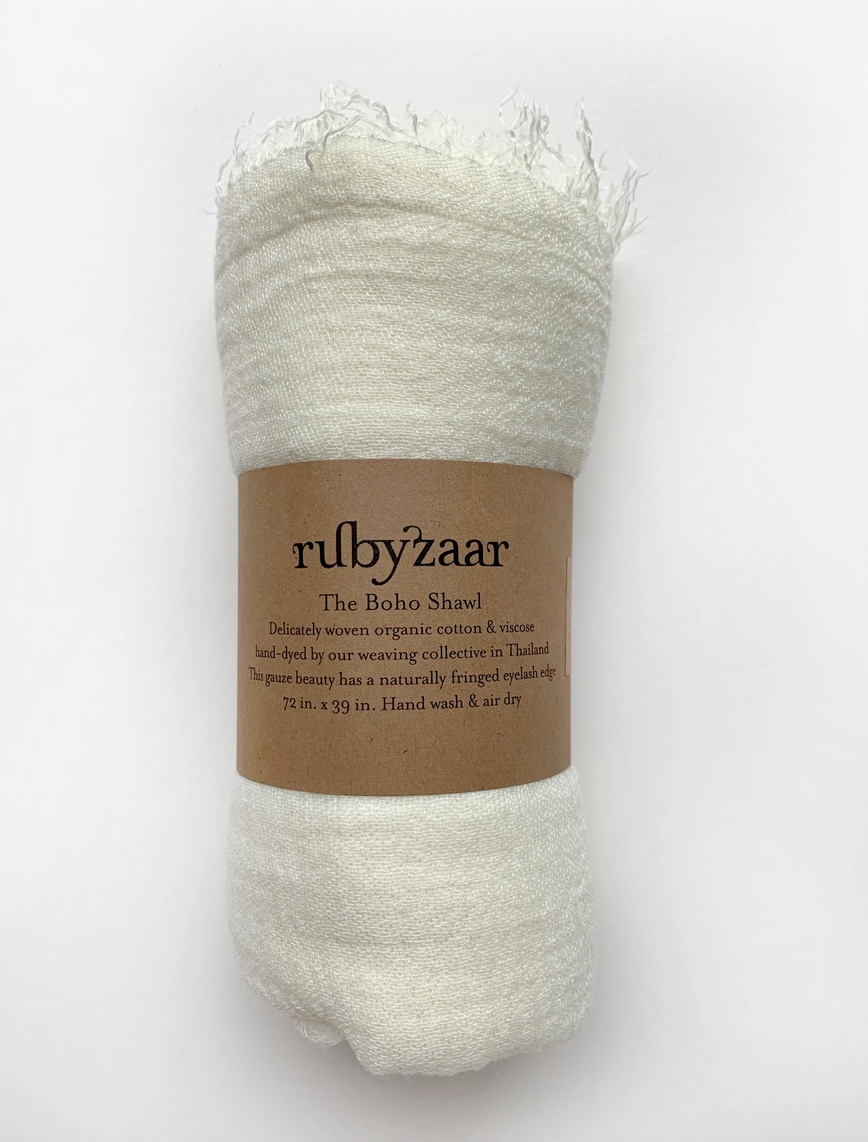Rubyzaar Boho Shawl (10 colors)