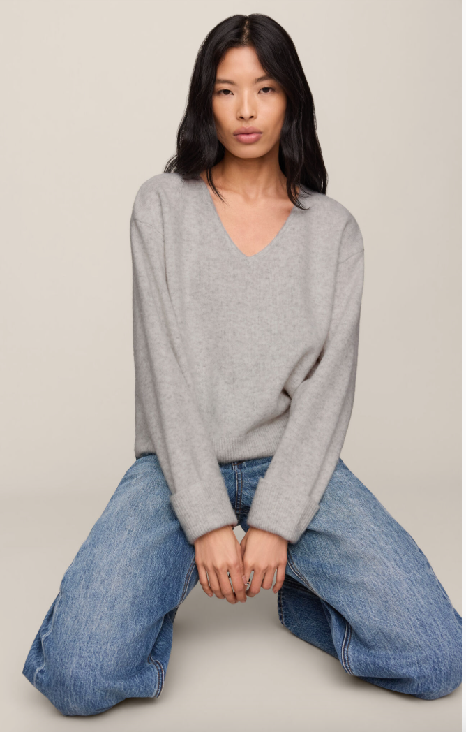 Cerro Sweater in Feather Grey
