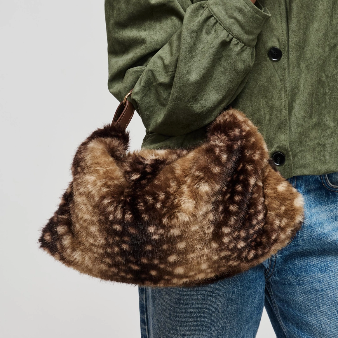 Nash Faux Fur Tote - 2 color options