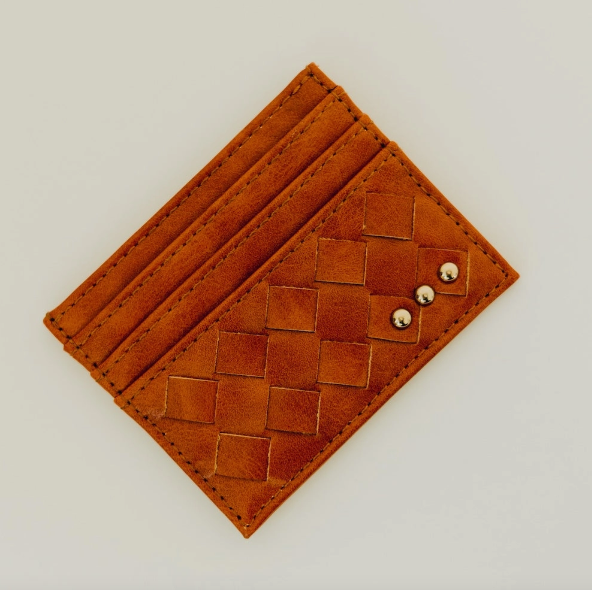 Mariah Woven Card Holder- 3 Colors