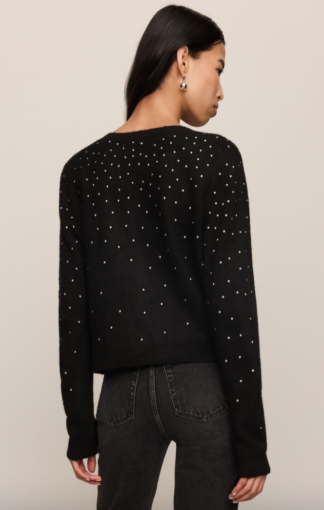 Z Supply Medina Studded Cardigan Sweater