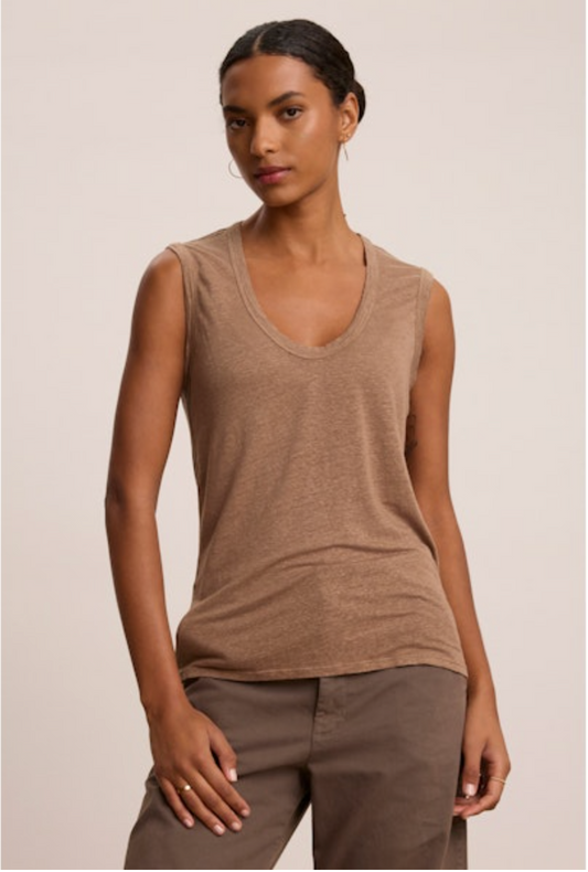 Velvet by Graham & Spencer Anca Linen Knit Top (2 Colors)