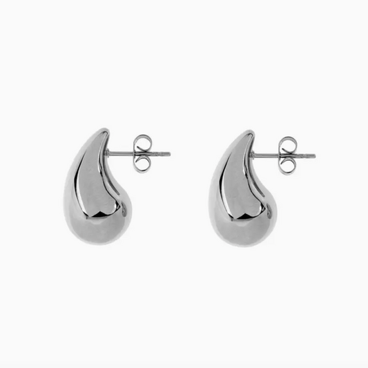 Tear Drop Earring in Silver