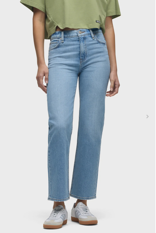 Hudson Remi High Rise Straight Ankle Jean in Americana