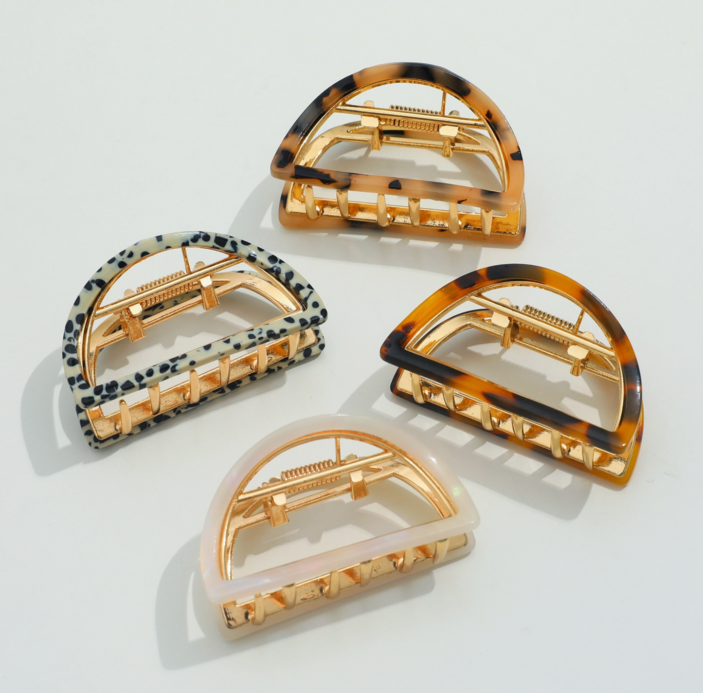 Rosalie Half Moon Clip (4 colors)