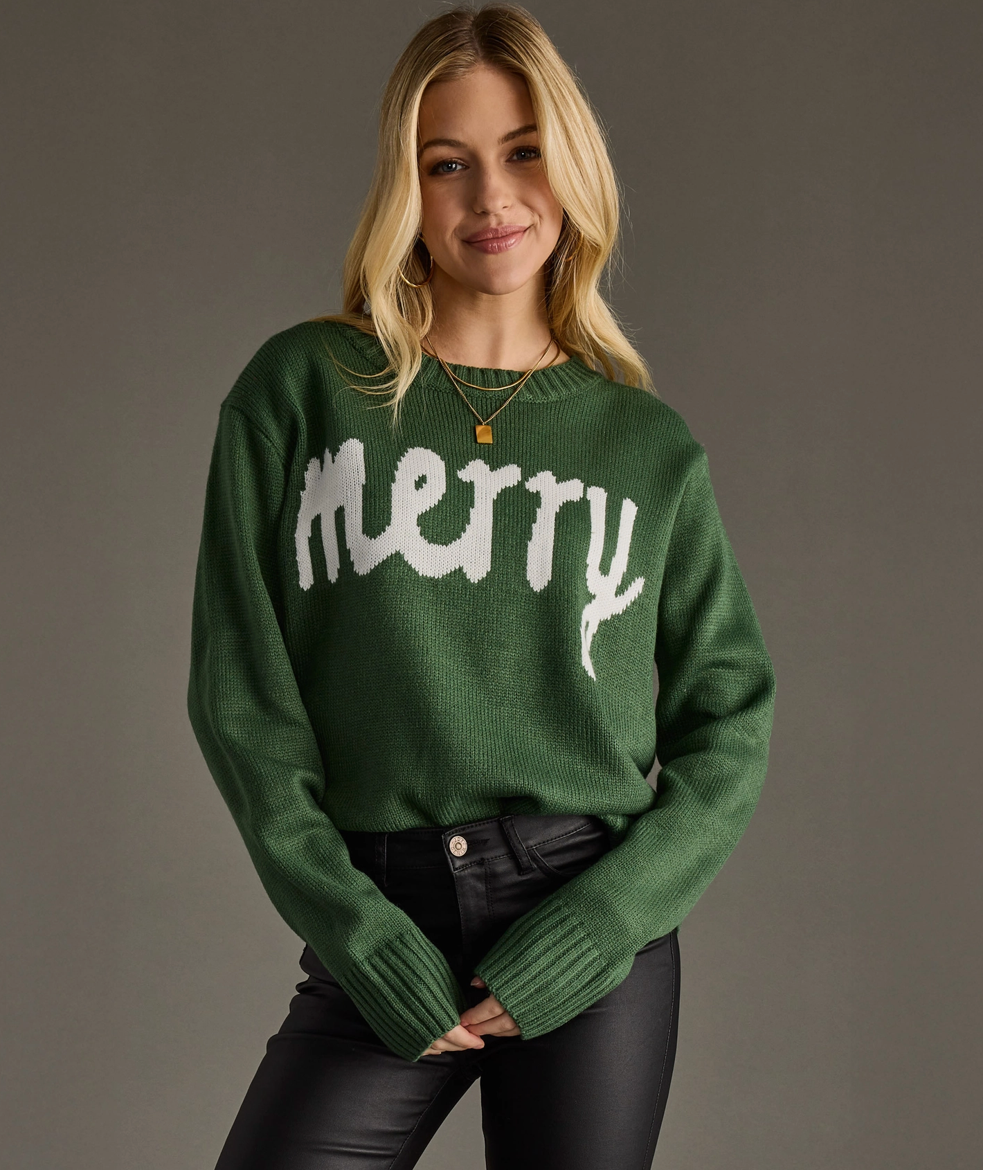 Merry Sweater (Red or Green)