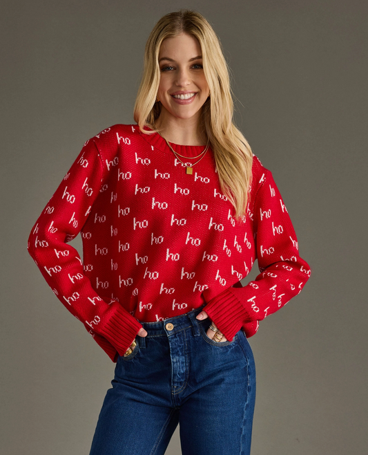 Red Ho Ho Ho Sweater