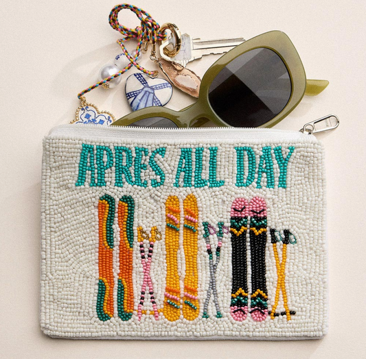 Apres All Day Beaded Pouch