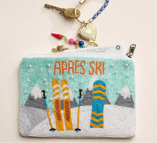 Apres All Day Beaded Pouch