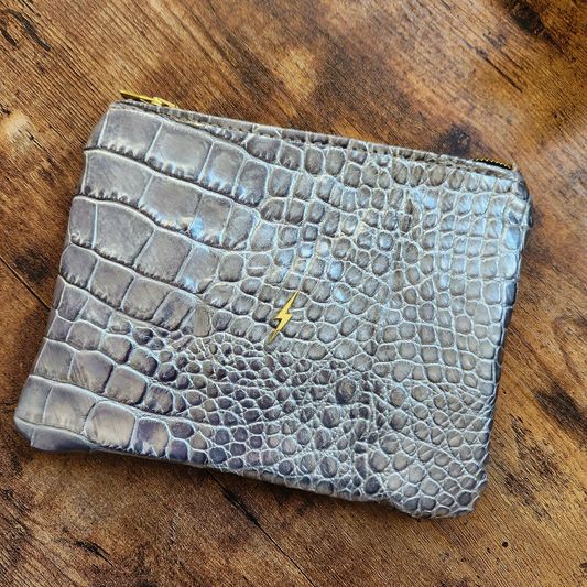 Moonbeam Croc Bolt Pouch