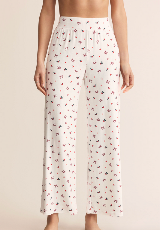 Luxe Holly Lounge Pant in White
